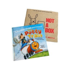 2 Books Bundle “The Potty Train” “It’s Not a Box”